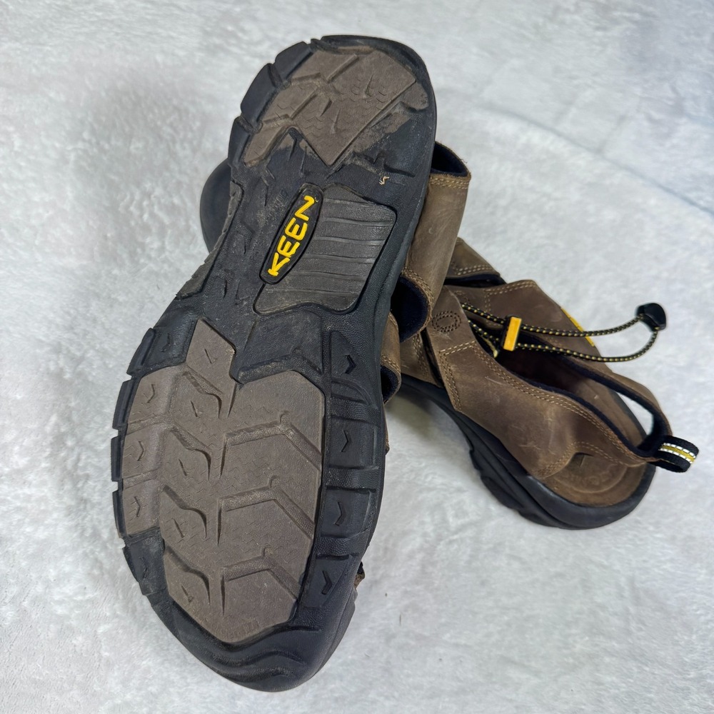 Keen Newport Fisherman Sandals Men's US 10 Brown Leather Hiking - Picture 6 of 6